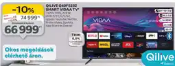 Auchan QILIVE Q40F532 SMART VIDAA TV ajánlat