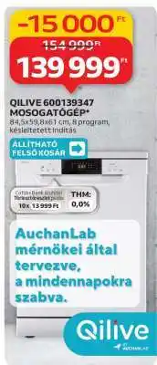 Auchan QILIVE 600139347 MOSOGATÓGÉP ajánlat