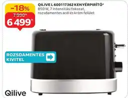 Auchan QILIVE L 600117362 KENYÉRPIRÍTÓ ajánlat
