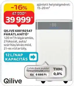 Auchan QILIVE 600192547 PÁRÁTLANÍTÓ ajánlat