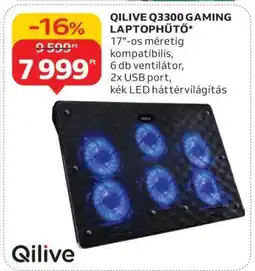 Auchan QILIVE Q3300 GAMING LAPTOPHŰTŐ ajánlat