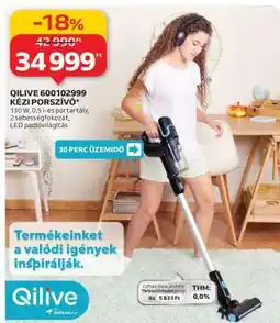 Auchan QILIVE 600102999 KÉZI PORSZÍVÓ ajánlat