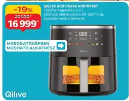 Auchan QILIVE 600175243 AIRFRYER ajánlat