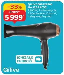 Auchan QILIVE 600126760 HAJSZÁRÍTÓ ajánlat