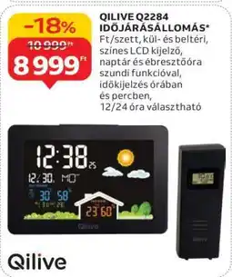 Auchan QILIVE Q2284 IDŐJÁRÁSÁLLOMÁS ajánlat