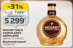 Auchan MOZART GOLD CSOKOLÁDÉS KRÉMLIKŐR ajánlat