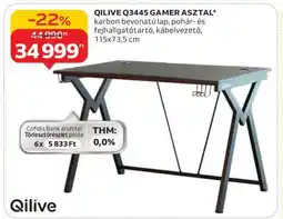 Auchan QILIVE Q3445 GAMER ASZTAL ajánlat
