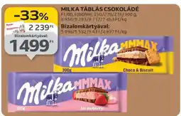 Auchan MILKA Táblás csokoládé ajánlat