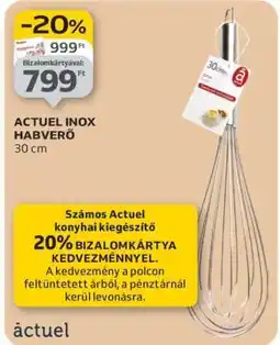 Auchan ACTUEL INOX HABVERŐ ajánlat