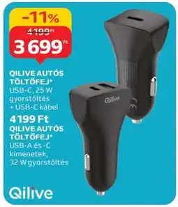 Auchan Qilive Autós Töltőfej ajánlat