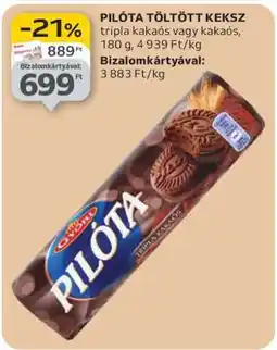 Auchan PILÓTA TÖLTÖTT KEKSZ ajánlat