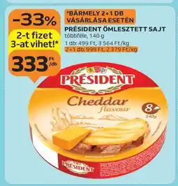 Auchan PRÉSIDENT Ömlesztett Sajt ajánlat