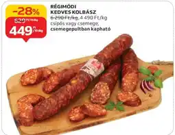 Auchan Régimódi Kedves Kolbász ajánlat