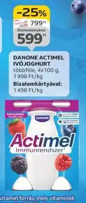 Auchan DANONE ACTIMEL IVÓJOGHURT ajánlat