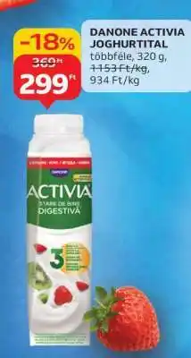 Auchan Danone Activia Joghurtital ajánlat