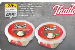 Auchan THALLO FOOD MAJONÉZES BURGONYA-, KUKORICA- VAGY FRANCIA SALÁTA ajánlat