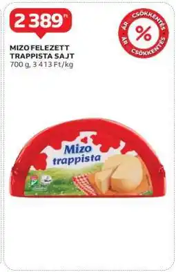 Auchan Mizo Felezett Trappista Sajt ajánlat