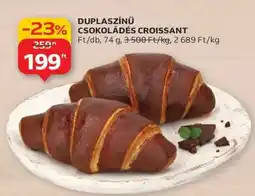 Auchan Duplaszínű Csokoládés Croissant ajánlat