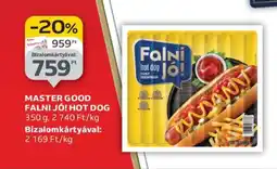 Auchan MASTER GOOD FALNI JÓ! HOT DOG ajánlat