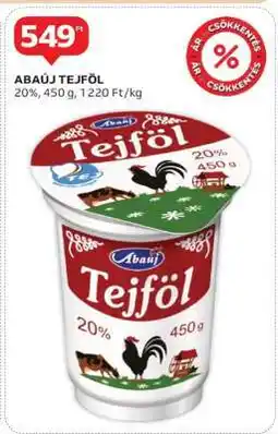 Auchan ABAÚJ TEJFÖL ajánlat
