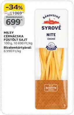 Auchan MILSY ČERNÁCKA FÜSTÖLT SAJT ajánlat