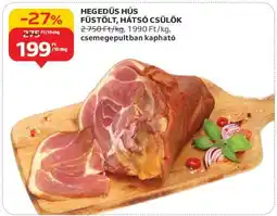 Auchan Hegedűs hús füstölt, hátsó csülök ajánlat