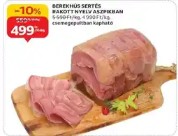 Auchan BEREKHÚS SERTÉS RAKOTT NYELV ASZPIKBAN ajánlat