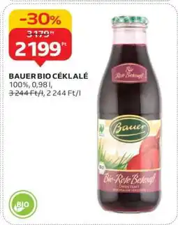 Auchan BAUER BIO CÉKLALÉ ajánlat