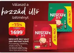 Auchan NESCAFÉ 3IN1 VAGY 2IN1 INSTANT KÁVÉ ajánlat