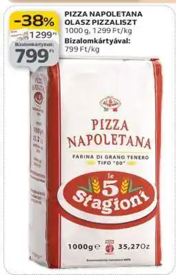 Auchan PIZZA NAPOLETANA OLASZ PIZZALISZT ajánlat