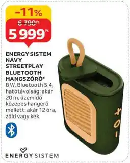 Auchan Energy Sistem Navy Streetplay Bluetooth Hangszóró ajánlat