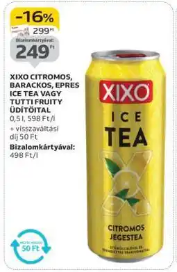Auchan XIXO Citromos Jegestea ajánlat