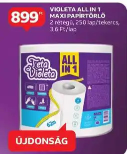 Auchan Violeta All in 1 Maxi Papírtörlő ajánlat