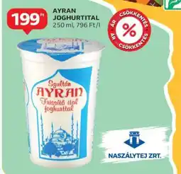 Auchan AYRAN JOGHURTITAL ajánlat