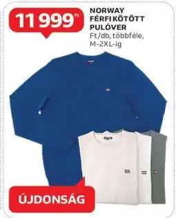 Auchan NORWAY FÉRFIKÖTÖTT PULÓVER ajánlat