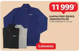 Auchan KAPPA FÉRFI ZIPPES JOGGING FELSŐ ajánlat