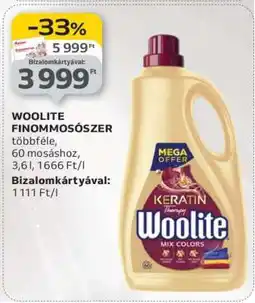 Auchan WOOLITE FINOMMOSÓSZER ajánlat