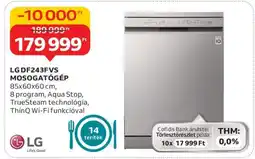 Auchan LG DF243FVS MOSOGATÓGÉP ajánlat