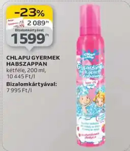 Auchan CHLAPU GYERMEK HABSZAPPAN ajánlat