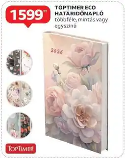 Auchan TOPTIMER ECO HATÁRIDŐNAPLÓ ajánlat