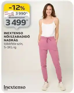 Auchan INEXTENSO NŐI SZABADIDŐ NADRÁG ajánlat