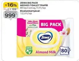 Auchan ZEWA BIG PACK NEDVES TOALETTPAPÍR ajánlat