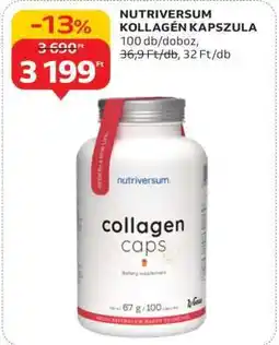 Auchan Nutriversum Kollagén Kapszula ajánlat
