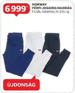 Auchan NORWAY FÉRFI JOGGING NADRÁG ajánlat