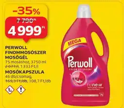 Auchan Perwoll Finommosószer Mosógél ajánlat
