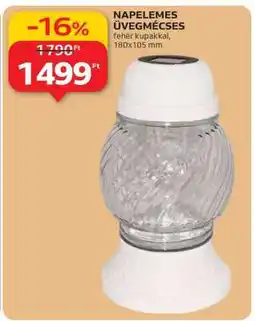 Auchan NAPELEMES ÜVEGMÉCSES ajánlat
