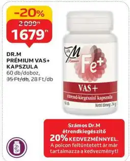Auchan DR.M PRÉMIUM VAS+ KAPSZULA ajánlat