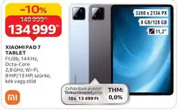 Auchan Xiaomi Pad 7 Tablet ajánlat