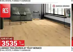 Merkury Market Swiss Krono Laminált Padlóburkolat Tölgy Monaco ajánlat