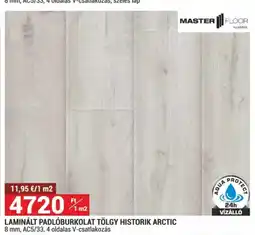 Merkury Market Laminált Padlóburkolat Tölgy Historik Arctic ajánlat